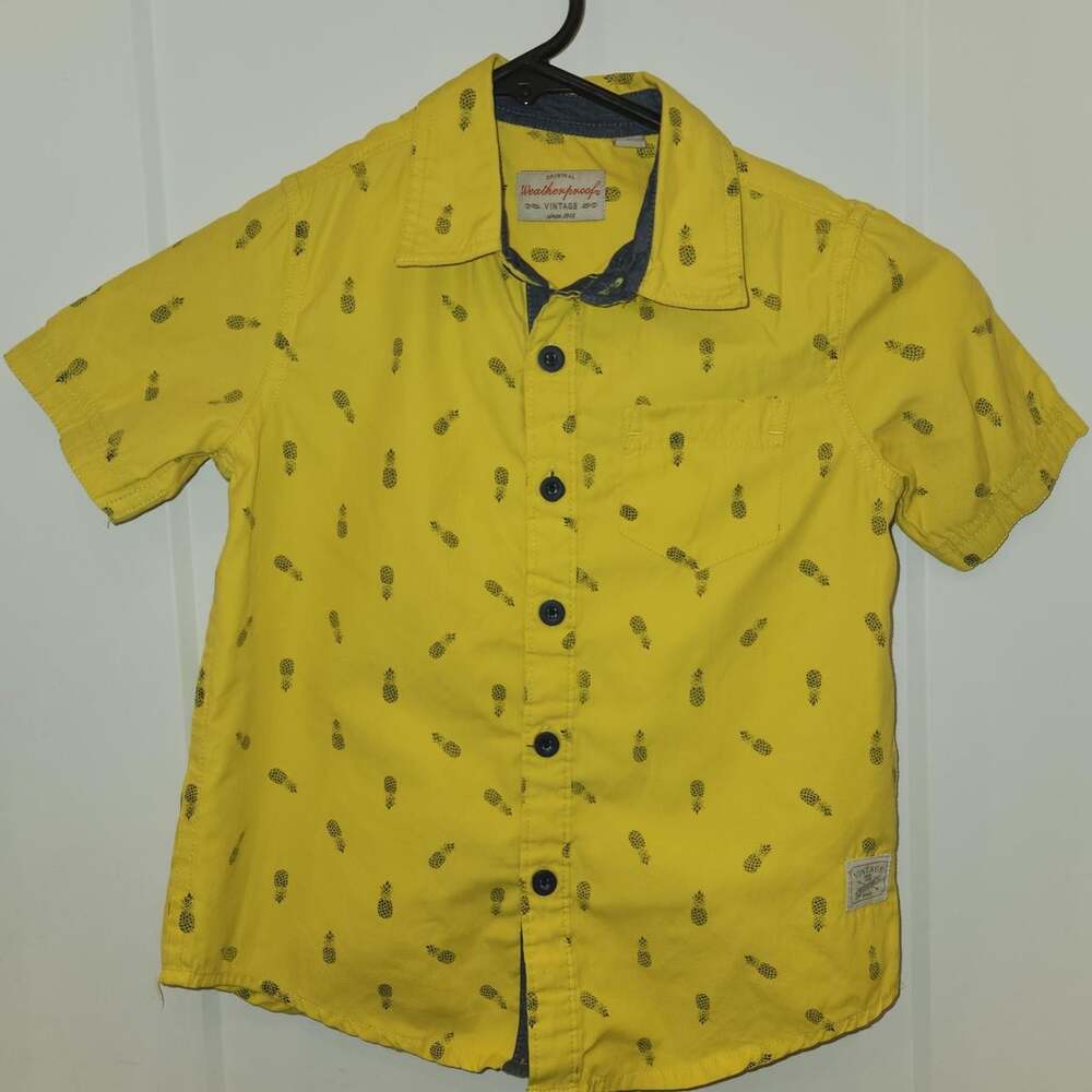 Weatherproof Kids' Yellow Shirt
